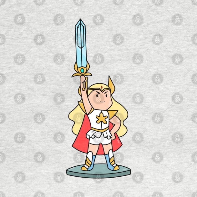 Mini she-ra Adora by moonfist